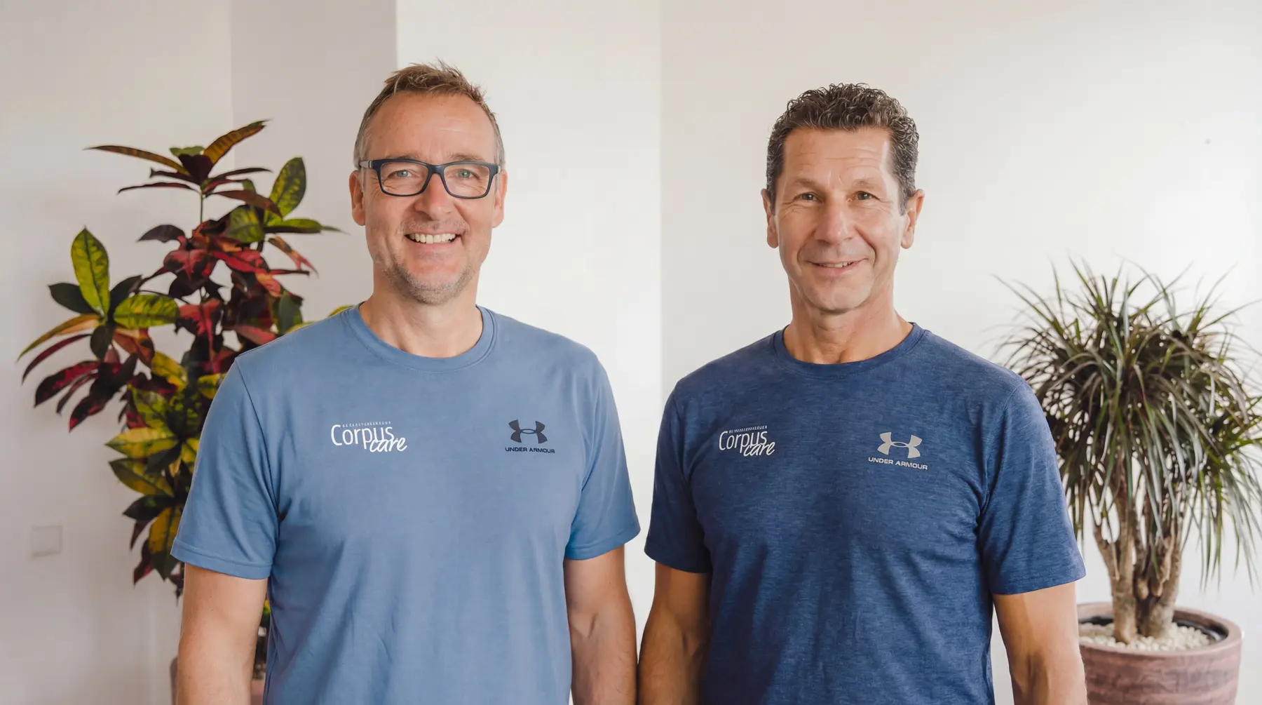 Joachim und Carlos nebeneinander