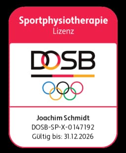 DOSB Sportphysiotherapie Lizenz